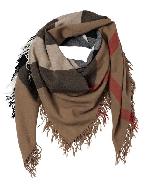 burberry check extra fine wool scarf house|classic check burberry scarf.